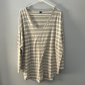 Striped long sleeve shirt
